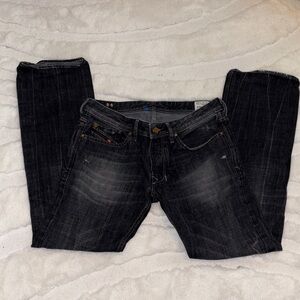 Diesel Men's Dark Gray Slim Jeans